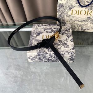 Diorpolytechnique Belt Smooth Calfskin Black/Gold