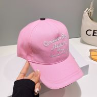 Dior Baseball Cap Christian Dior Atelier Motif Cotton Pink