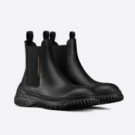 Dior D-Racer Ankle Boots Women Calfskin Black