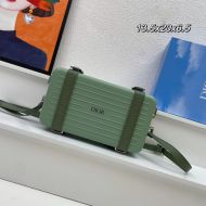 Dior x Rimowa Personal Clutch Aluminum Green