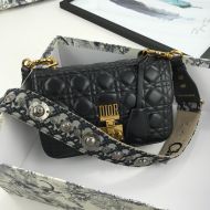 Dioraddict Bag Cannage Lambskin Black