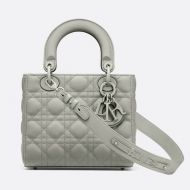 Lady Dior My ABCDior Bag Ultramatte Cannage Calfskin Sky Blue