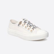 Walk'n'Dior Sneakers Women Canvas White