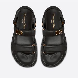 DiorAct Sandals Women Calfskin Black