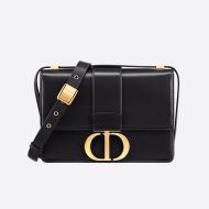 Dior 30 Montaigne Bag Box Calfskin Black