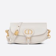 Dior Bobby East-West Bag Box Calfskin White