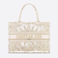 Dior Book Tote Reve d'Infini Motif Canvas White