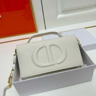 Mini Dior CD Signature Bag Oblique Motif Canvas Blue