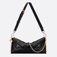 Dior Club Bag Cannage Lambskin Black