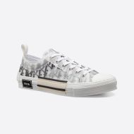 Dior B23 Sneakers Unisex Oblique Motif Canvas Black