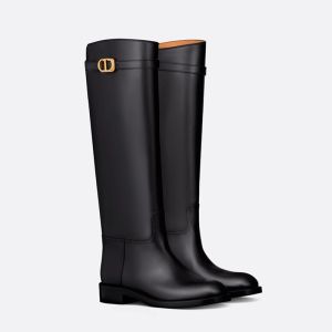 Dior Empreinte Boots Women Calfskin Black